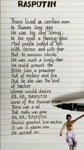 Boney M. - Rasputin (Lyrics) #boneym #rasputin #rasputinchallenge #lyrics #rasputinedit