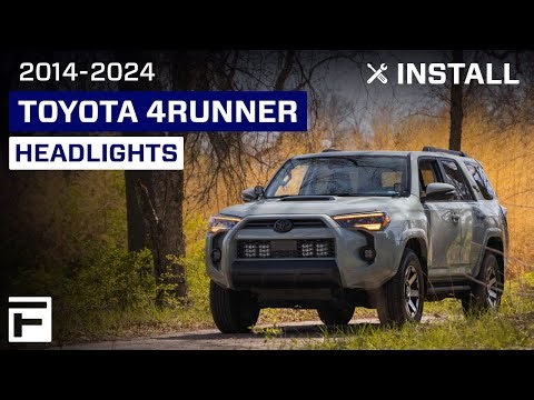 How To: Install 2014-2024 Toyota 4Runner Sequential LED Projector Headlights | FORM Lighting