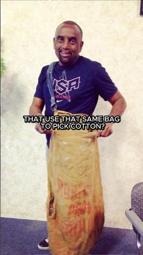 White people picked cotton too! 😂