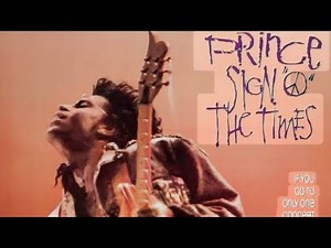 Prince - Sign 'O' The Times concert movie. Love at rotterdam 1987. 4K