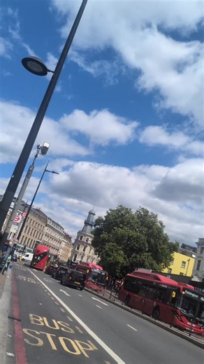 Here is a number 46 bus going to Paddington, Paddington Station, Bishop's Bridge. This bus is operated by Metroline Travel from it's Holloway HT Bus Garage. Here is a number 214 bus going to Highgate Village, Highgate School. This bus is operated by Go Ahead London, London General from it's Waterloo RA Bus Garage. Here is a number 73 bus going to Oxford Circus, Oxford Circus Station, Great Titchfield Street. This bus is operated by Arriva London North from it's Clapton CT Bus Garage. Here is a n