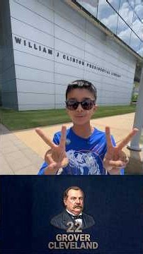 Kid Sings ALL 47 Presidents at Clinton Library! 🇺🇸