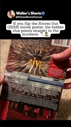 The Hidden Clue in the Knives Out Poster 🔪🤯