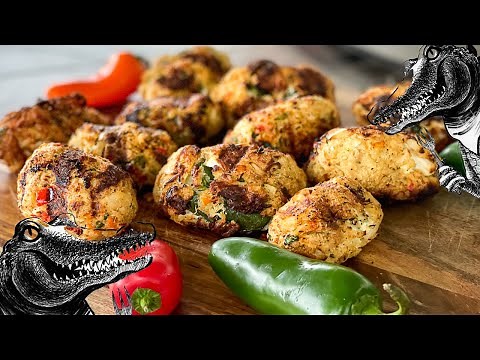 Grilled Gator Eggs