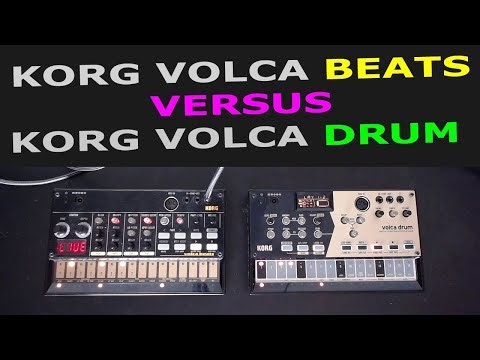Korg Volca Beats versus Korg Volca Drum - and the winner is ...