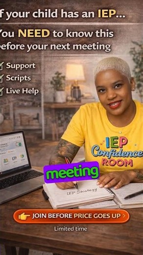 If Your Child Has an IEP… Watch This Before Your Next Meeting