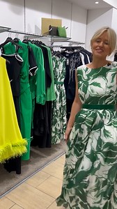 💚 Matilde Cano 💚 Elegant and perfect to look amazing at your next wedding. A must have party dress this season 💃✨ Shop in-store & online for our Matilde Cano Vuelo Verde Dress 🛍️ www.sheenasboutique.ie | Sheena's Boutique