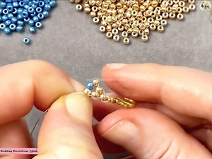 How to Make a Easy Beaded Bracelet Tutorial 🛠 Materials 👇 🟣 Assorted beads (your choice of colors and sizes). 🟣 Beading thread. 🟣 Beading mat or tray (optional). | Wedding Decoration Ideas