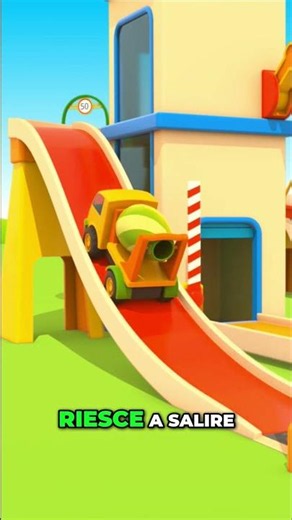🚛 Cement Mixer builds the road! Concrete Pour | Big Work Vehicles | Cartoons for Kids