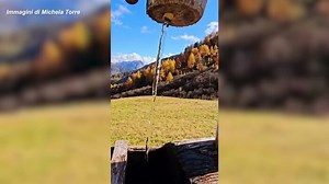 Le dolomiti bellunesi si "tingono d'autunno"