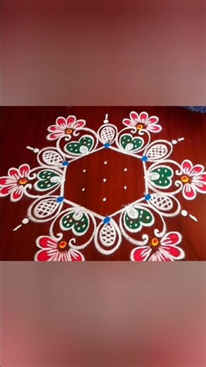 simple daily use rangoli..