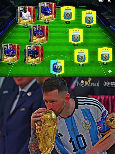 France x Argentina 🤯#fcmobile #fifamobile #eafc24 #eafifa #easports #fifa #fifa22 #football