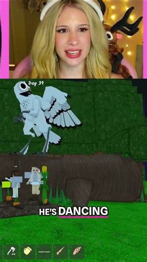 Roblox Streamer Sees Wolf, Owl & Growing Base Live! #shorts