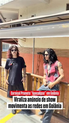 Guanabara Notícias on Instagram: "🔥 Viraliza anúncio de show da banda Carniçal e movimenta as redes em Goiânia O anúncio do primeiro show da banda Carniçal em 2026, marcado para o dia 25 de janeiro, em Goiânia (GO), rapidamente viralizou nas redes sociais e gerou uma enxurrada de comentários, memes, críticas e manifestações de curiosidade. O evento será realizado no Vikings Pub, casa conhecida pelo público alternativo da capital. A repercussão tomou conta especialmente do Instagram, onde o post