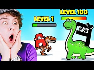 ENTWICKLE DINOS mit ALPHABET BUCHSTABEN?!