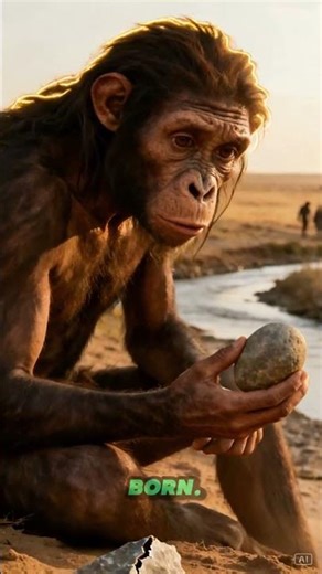 The first tools that let cavemen eat 😱 2.6 million years ago… #StoneTools #Prehistoric #history