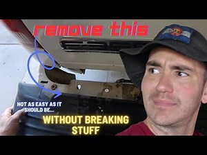How to Remove & Replace Rear Bumper Plastic Trim and Running Boards | 1999–2006 Ford Trucks