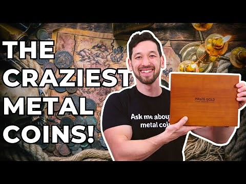 Are These the Nicest Coins in My Collection? 😍 The Pirate Gold Poker Set! 🏴‍☠️