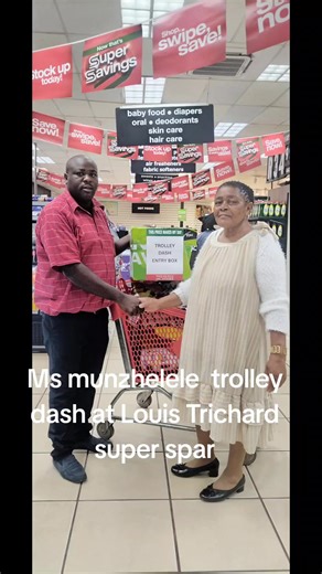 Exciting Trolley Dash at Louis Trichard Super Spar