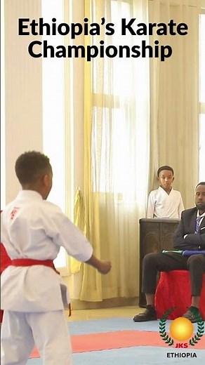 4th All JKS Karate Ethiopia Tournament - womenS Karate Performance (4ኛው መላው JKS ካራቴ ኢትዮጵያ ጨዋታ - ሕፃናት