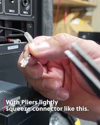 How to tighten a loose F2 Terminal battery connection
