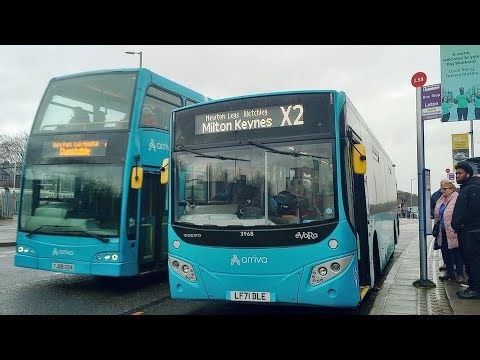 Buses at Luton Interchange (06/12/2025)