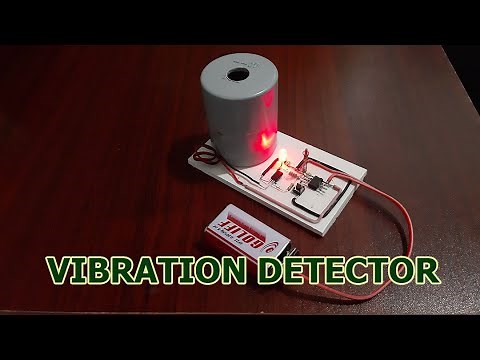 How to Make Vibration Sensor || Vibration Detector