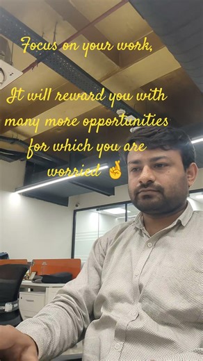 Increase focus on your work. work on yourself will only help you in achieving and fulfilling dreams.