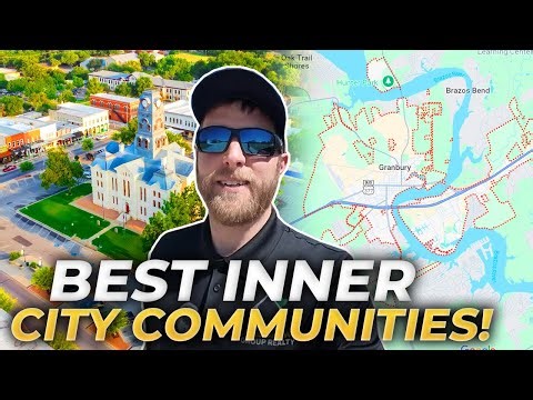 Why Retirees LOVE Granbury Texas Waterfront Living: TOUR of Granbury TX Top Inner City Communities