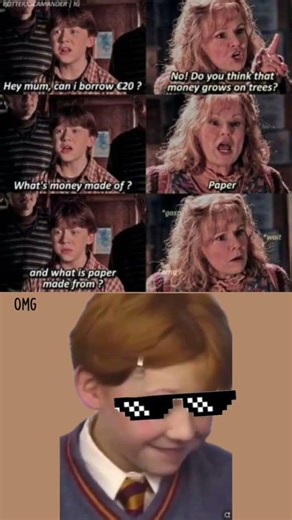 Title“When You Outsmart Mom in 3 Seconds 😂 | Ron Weasley Savage Moment” #jamespotter #harrypotter