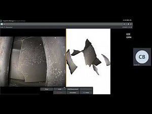 Borescope Measurement Feature: Radius Gauge