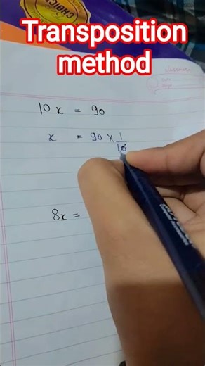 how to solved transposition method#shortvideo #motivation #viral #viralvideo