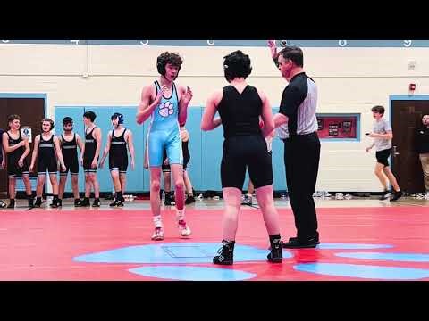 Willow Liles 1-13-26 Porter Ridge Middle School Wrestling (Wrestling) Match 1- Monroe, NC (12 yo)