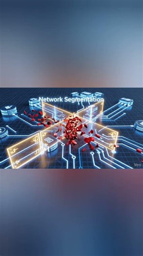 Stop hackers from spreading! 🛡️ #networksegmentation #shorts