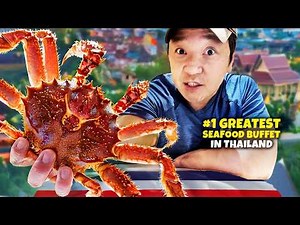 ALL YOU CAN EAT Lobster & Crab FEAST at Thailand’s #1 GREATEST Live Seafood Buffet!