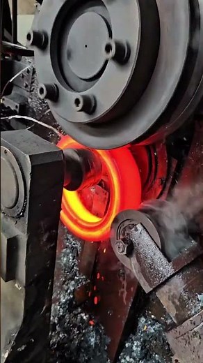 Forged hole expander ring gear