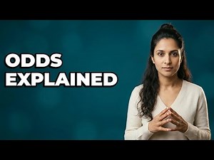 How does the linear model relate to odds in logistic regression?