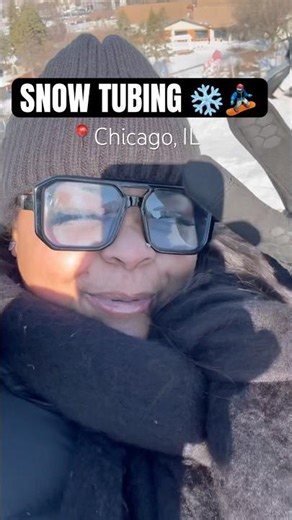 Snow Tubing in Chicago, IL! ⛷️⛄️