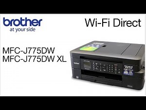 Connect to MFCJ775DW with Wi-Fi Direct