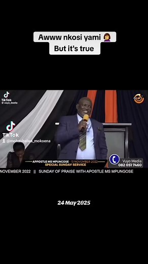 Apostle/ Pastor Mpungose: Latest Sermons, Live Praise & Revival Clips