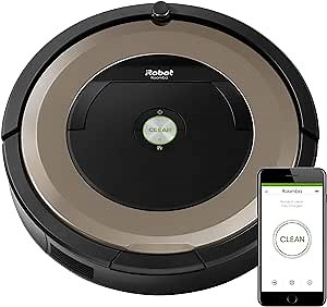 iRobot Roomba 891 Robot Vacuum- Wi-Fi Connected, Works with Alexa, Ideal for Pet Hair, Carpets, Hard Floors