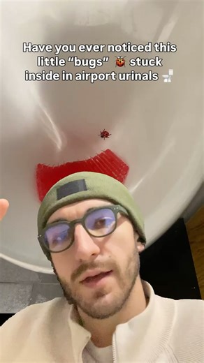 UI/UX Designer • Vukasin Minic | A tiny “bug” 🪰 inside a urinal changed human behavior — and saved airports money. No signs. No rules. Just smart design 🎯 By adding a... | Instagram