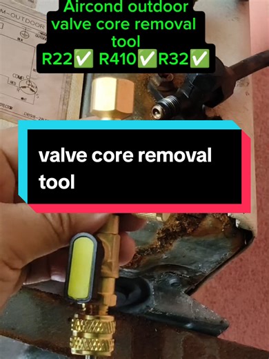 Effortless Valve Core Removal Tool for Air Conditioning