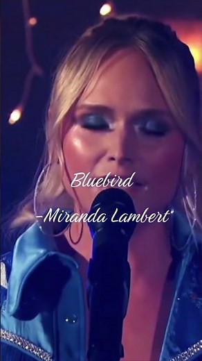 Miranda Lambert performing "Blue Bird" live on stage #trending #countrymusic #ml #viral #latest #fyp
