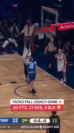 Tacko Fall Shines in Legacy Game