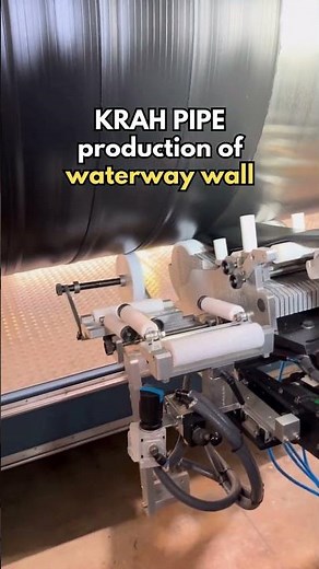 Krah Pipe Production - another happy customer #krah #infrastructure #pipeline