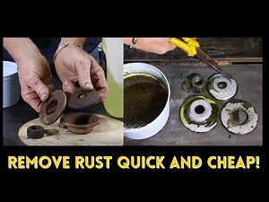 HOW TO REMOVE RUST - QUICK AND CHEAP