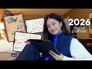 FREE 2026 Digital Planner | simple planning for busy schedules (+ paid option)
