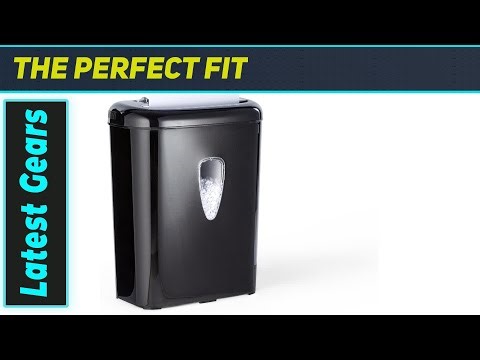 The Best Amazon Basics 6 Sheet Micro Cut Shredder for Your Home Office