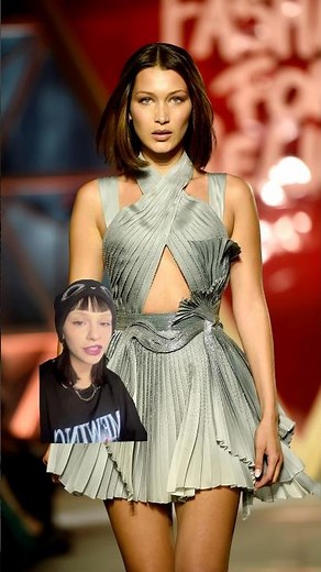 Bella Hadid's size was too big for YSL, which is why she had never walked for YSL before 2024 #bella